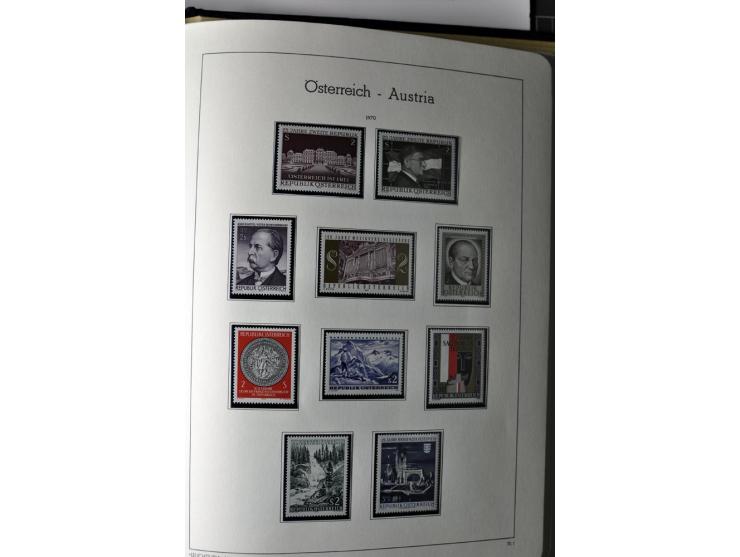 1945/2006, ab Mi.-Nr. 697 in den Hauptnummern bis auf Renner geschnitten und Mi.-Nr. 952-954 (ungebraucht) kpl. postfrische S