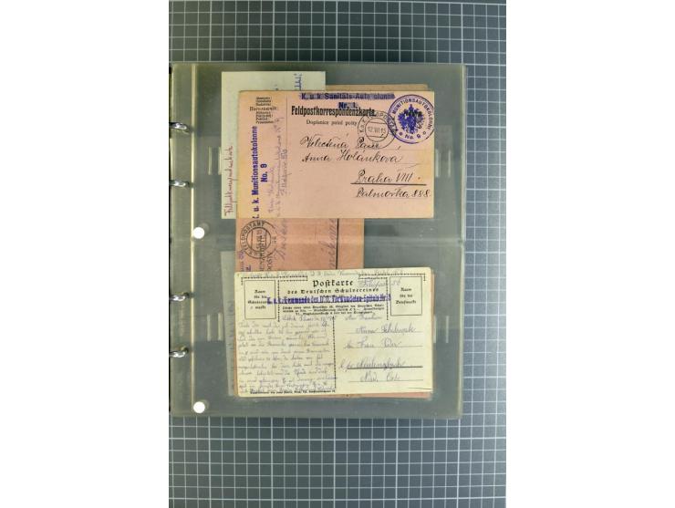 1914/18, großartige Sammlung von über 8000 Feldpostbriefen und -karten, dabei gute Stempel wie Feldpost Nr. 7, 82, 1058, 1060