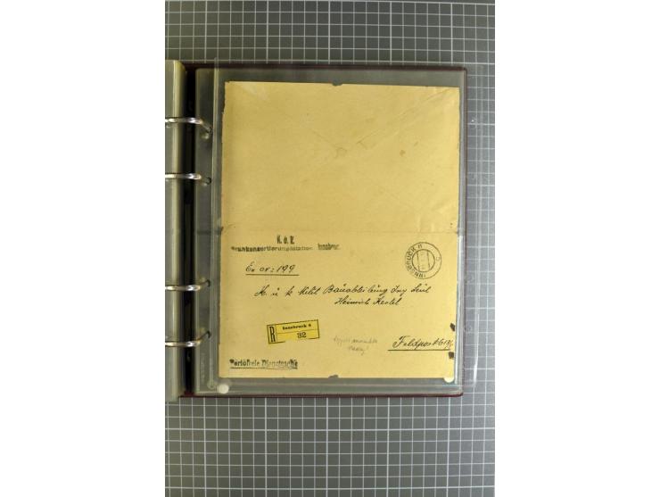 1914/18, großartige Sammlung von über 8000 Feldpostbriefen und -karten, dabei gute Stempel wie Feldpost Nr. 7, 82, 1058, 1060