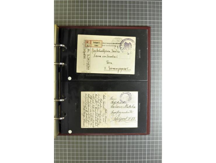 1914/18, großartige Sammlung von über 8000 Feldpostbriefen und -karten, dabei gute Stempel wie Feldpost Nr. 7, 82, 1058, 1060