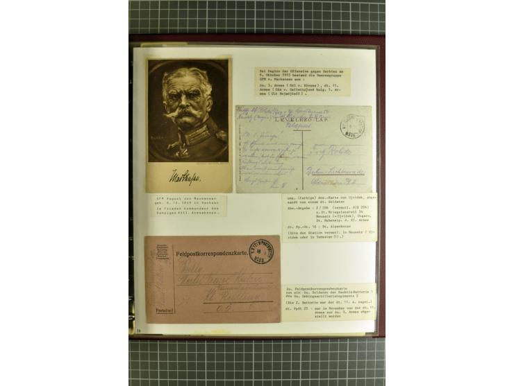 1914/18, großartige Sammlung von über 8000 Feldpostbriefen und -karten, dabei gute Stempel wie Feldpost Nr. 7, 82, 1058, 1060