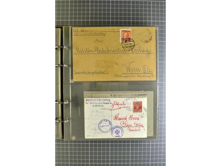 1914/18, großartige Sammlung von über 8000 Feldpostbriefen und -karten, dabei gute Stempel wie Feldpost Nr. 7, 82, 1058, 1060