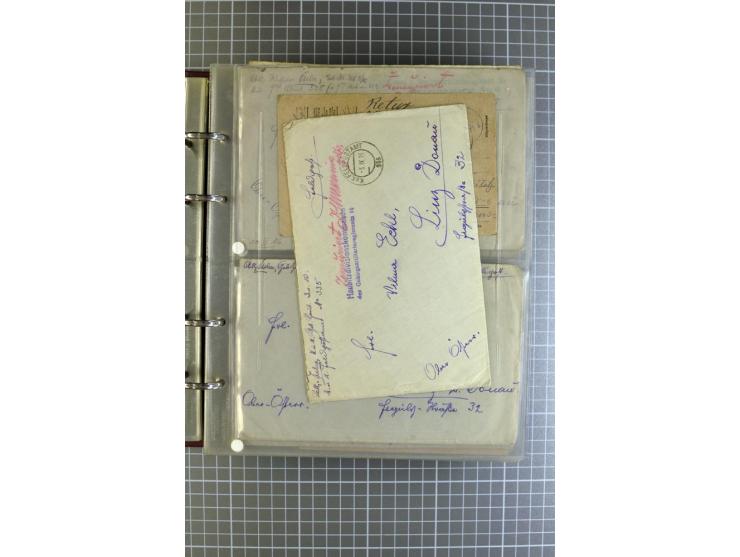 1914/18, großartige Sammlung von über 8000 Feldpostbriefen und -karten, dabei gute Stempel wie Feldpost Nr. 7, 82, 1058, 1060
