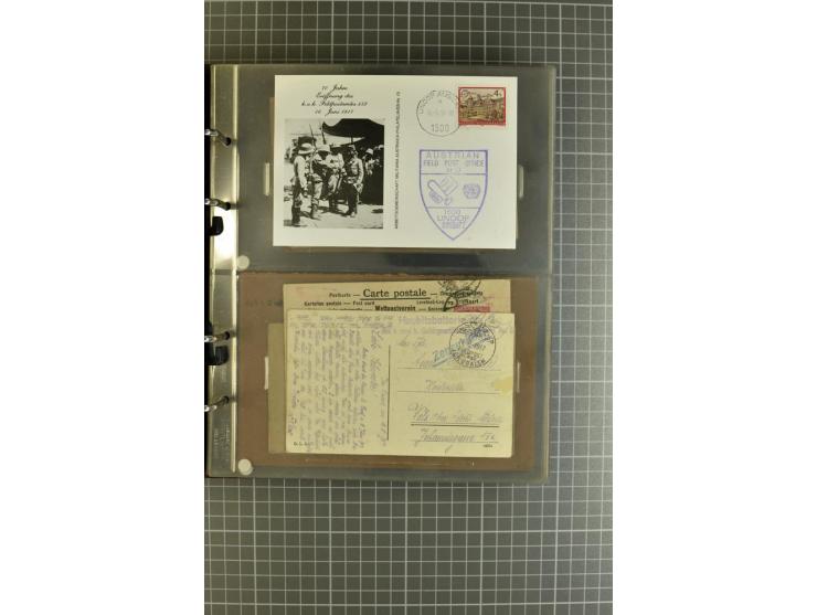 1914/18, großartige Sammlung von über 8000 Feldpostbriefen und -karten, dabei gute Stempel wie Feldpost Nr. 7, 82, 1058, 1060