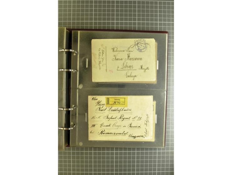 1914/18, großartige Sammlung von über 8000 Feldpostbriefen und -karten, dabei gute Stempel wie Feldpost Nr. 7, 82, 1058, 1060