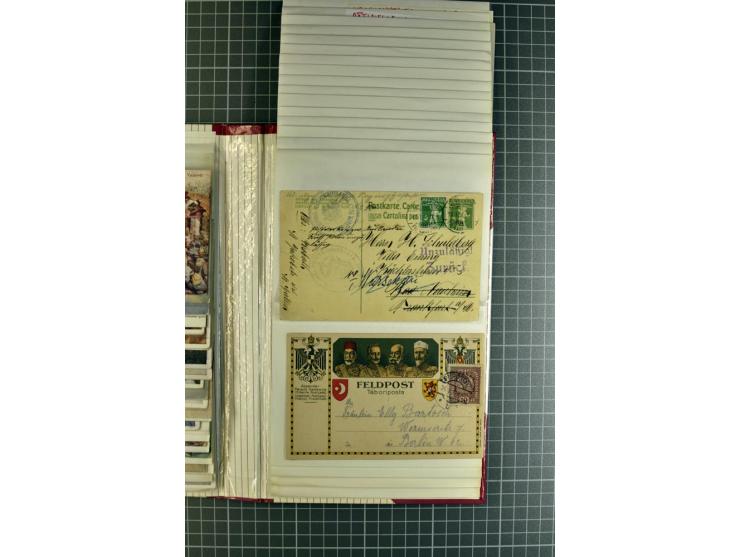 1914/18, großartige Sammlung von über 8000 Feldpostbriefen und -karten, dabei gute Stempel wie Feldpost Nr. 7, 82, 1058, 1060