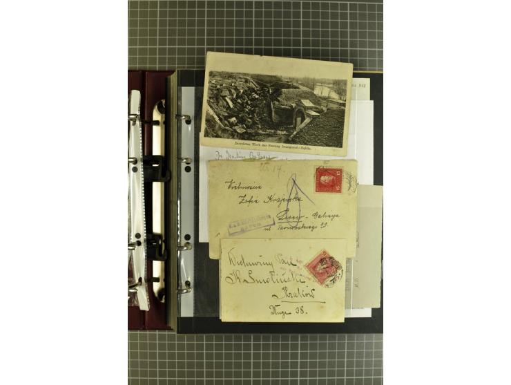 1914/18, großartige Sammlung von über 8000 Feldpostbriefen und -karten, dabei gute Stempel wie Feldpost Nr. 7, 82, 1058, 1060