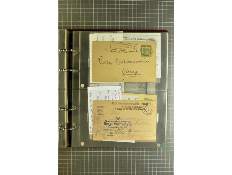 1914/18, großartige Sammlung von über 8000 Feldpostbriefen und -karten, dabei gute Stempel wie Feldpost Nr. 7, 82, 1058, 1060
