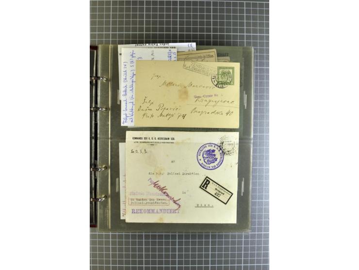 1914/18, großartige Sammlung von über 8000 Feldpostbriefen und -karten, dabei gute Stempel wie Feldpost Nr. 7, 82, 1058, 1060