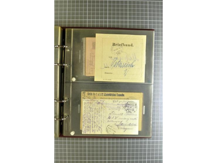 1914/18, großartige Sammlung von über 8000 Feldpostbriefen und -karten, dabei gute Stempel wie Feldpost Nr. 7, 82, 1058, 1060