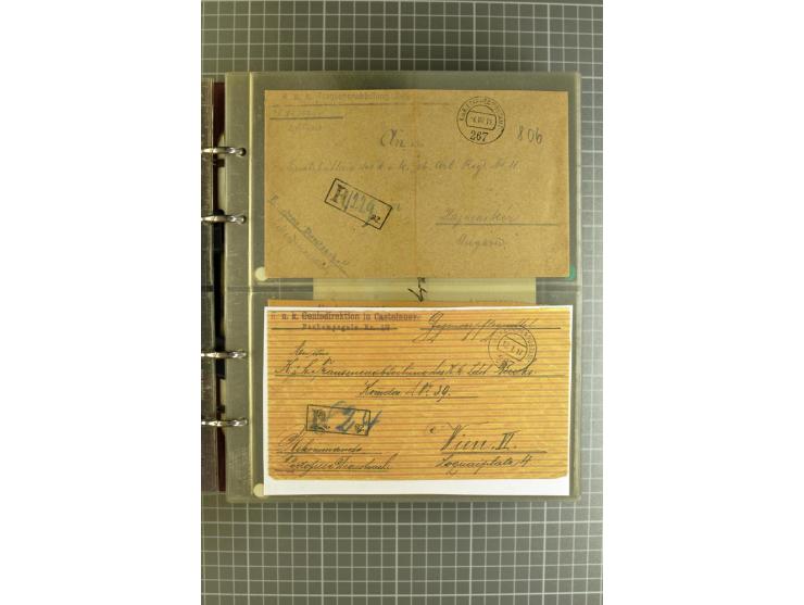 1914/18, großartige Sammlung von über 8000 Feldpostbriefen und -karten, dabei gute Stempel wie Feldpost Nr. 7, 82, 1058, 1060