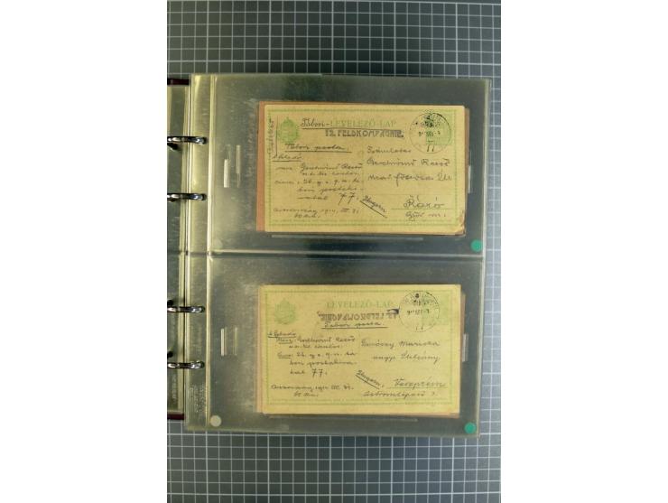 1914/18, großartige Sammlung von über 8000 Feldpostbriefen und -karten, dabei gute Stempel wie Feldpost Nr. 7, 82, 1058, 1060