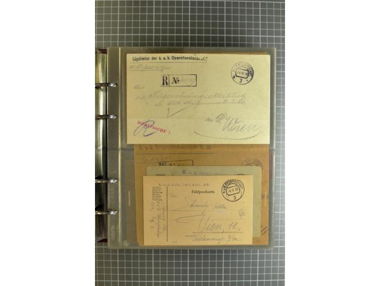 1914/18, großartige Sammlung von über 8000 Feldpostbriefen und -karten, dabei gute Stempel wie Feldpost Nr. 7, 82, 1058, 1060