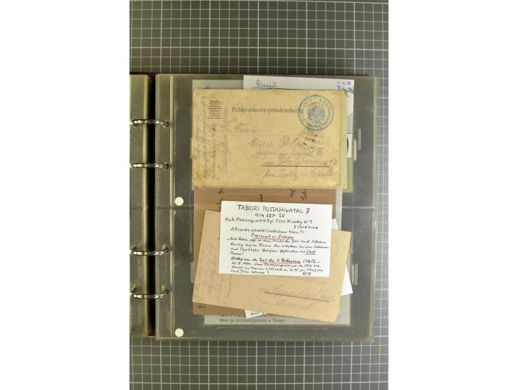 1914/18, großartige Sammlung von über 8000 Feldpostbriefen und -karten, dabei gute Stempel wie Feldpost Nr. 7, 82, 1058, 1060