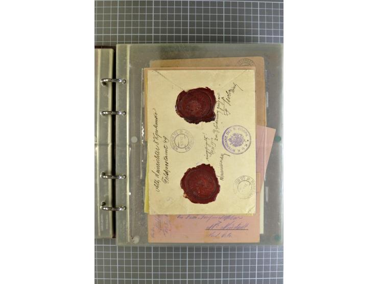 1914/18, großartige Sammlung von über 8000 Feldpostbriefen und -karten, dabei gute Stempel wie Feldpost Nr. 7, 82, 1058, 1060