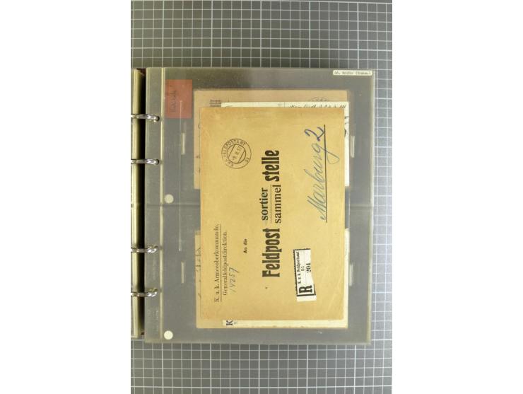1914/18, großartige Sammlung von über 8000 Feldpostbriefen und -karten, dabei gute Stempel wie Feldpost Nr. 7, 82, 1058, 1060
