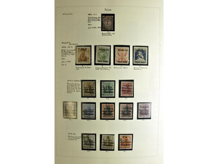 1860/2009, umfangreiche, meist gestempelte Sammlung ab Mi.-Nr. 1, am Anfang mit einigen besseren Aufdruckwerten (u.a. Mi.-Nr.