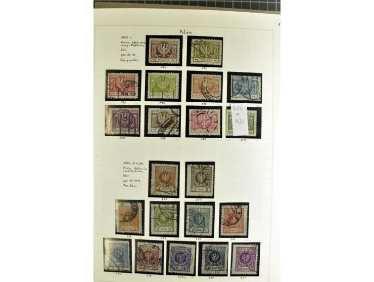 1860/2009, umfangreiche, meist gestempelte Sammlung ab Mi.-Nr. 1, am Anfang mit einigen besseren Aufdruckwerten (u.a. Mi.-Nr.