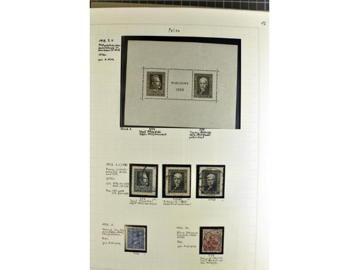 1860/2009, umfangreiche, meist gestempelte Sammlung ab Mi.-Nr. 1, am Anfang mit einigen besseren Aufdruckwerten (u.a. Mi.-Nr.