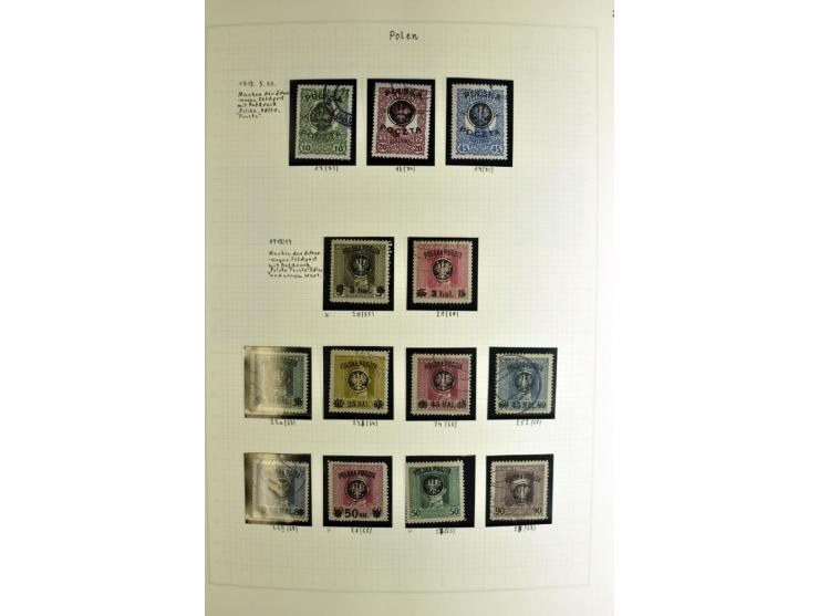 1860/2009, umfangreiche, meist gestempelte Sammlung ab Mi.-Nr. 1, am Anfang mit einigen besseren Aufdruckwerten (u.a. Mi.-Nr.