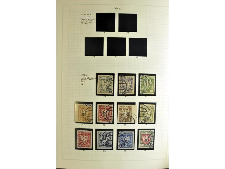 1860/2009, umfangreiche, meist gestempelte Sammlung ab Mi.-Nr. 1, am Anfang mit einigen besseren Aufdruckwerten (u.a. Mi.-Nr.