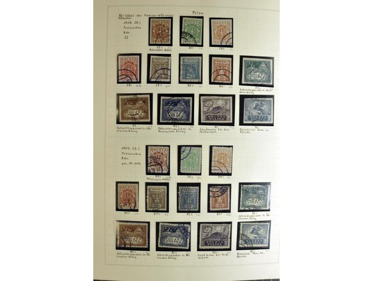 1860/2009, umfangreiche, meist gestempelte Sammlung ab Mi.-Nr. 1, am Anfang mit einigen besseren Aufdruckwerten (u.a. Mi.-Nr.