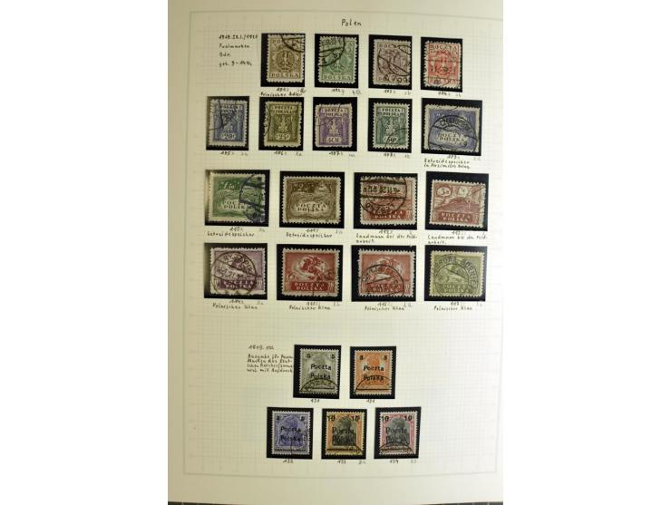 1860/2009, umfangreiche, meist gestempelte Sammlung ab Mi.-Nr. 1, am Anfang mit einigen besseren Aufdruckwerten (u.a. Mi.-Nr.