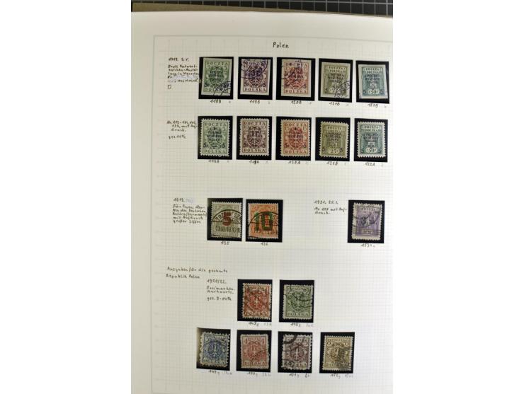 1860/2009, umfangreiche, meist gestempelte Sammlung ab Mi.-Nr. 1, am Anfang mit einigen besseren Aufdruckwerten (u.a. Mi.-Nr.