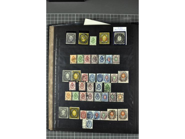 1857/1922, vorwiegend gestempelte Sammlung ab Mi.-Nr. 1 mit vielen besseren Werten, dabei u.a. Mi.-Nr. 2-4, 5-7, 9-11 und 38-