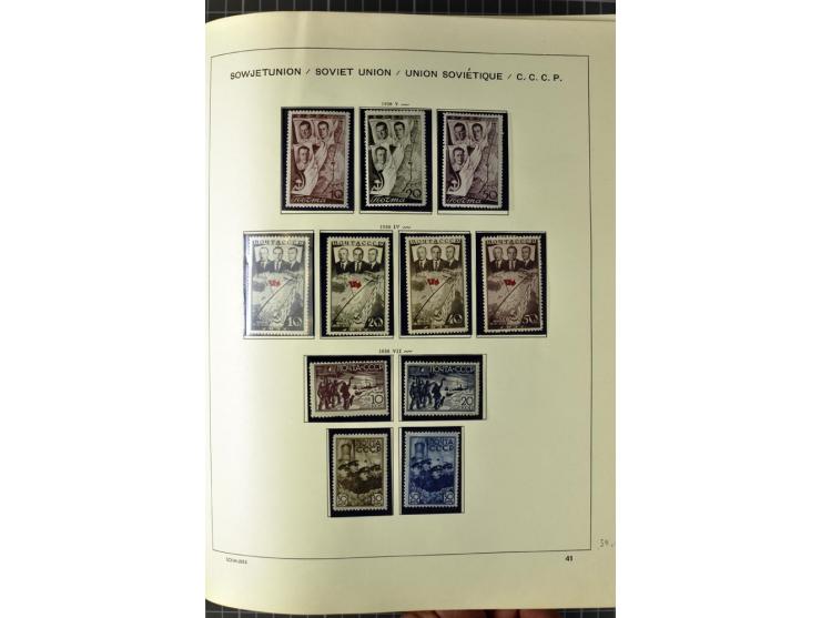 1875/1939, ungebrauchte Sammlung in vielen besseren Ausgaben dabei u.a. Mi.-Nr. 185IIB, 402-05B, 410-11A, 427-28, 429-49, 453