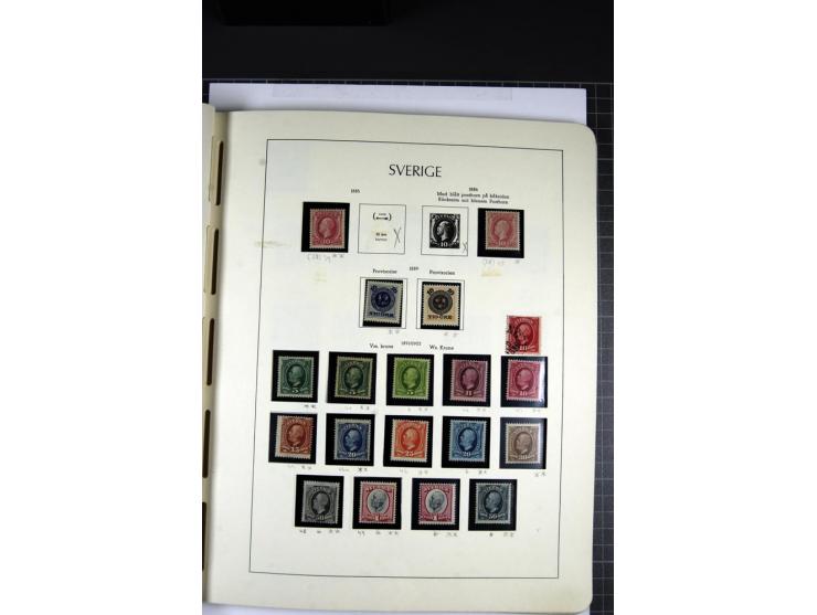 1855/1945, ungebrauchte und postfrische Sammlung, sehr gut besetzt und etwas spezialisiert mit Farben, Typen, Heftchenpaaren,