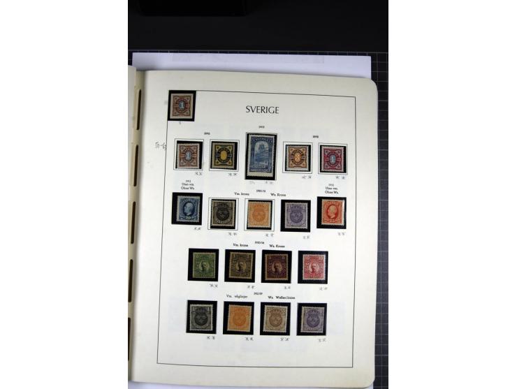 1855/1945, ungebrauchte und postfrische Sammlung, sehr gut besetzt und etwas spezialisiert mit Farben, Typen, Heftchenpaaren,