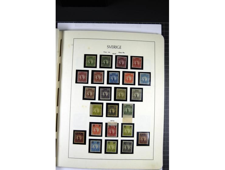 1855/1945, ungebrauchte und postfrische Sammlung, sehr gut besetzt und etwas spezialisiert mit Farben, Typen, Heftchenpaaren,