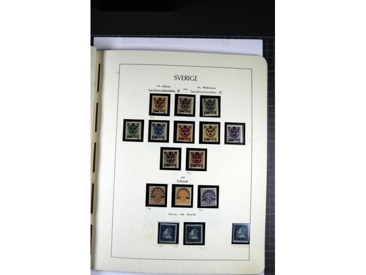 1855/1945, ungebrauchte und postfrische Sammlung, sehr gut besetzt und etwas spezialisiert mit Farben, Typen, Heftchenpaaren,