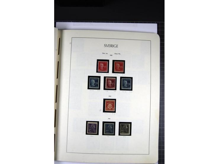 1855/1945, ungebrauchte und postfrische Sammlung, sehr gut besetzt und etwas spezialisiert mit Farben, Typen, Heftchenpaaren,