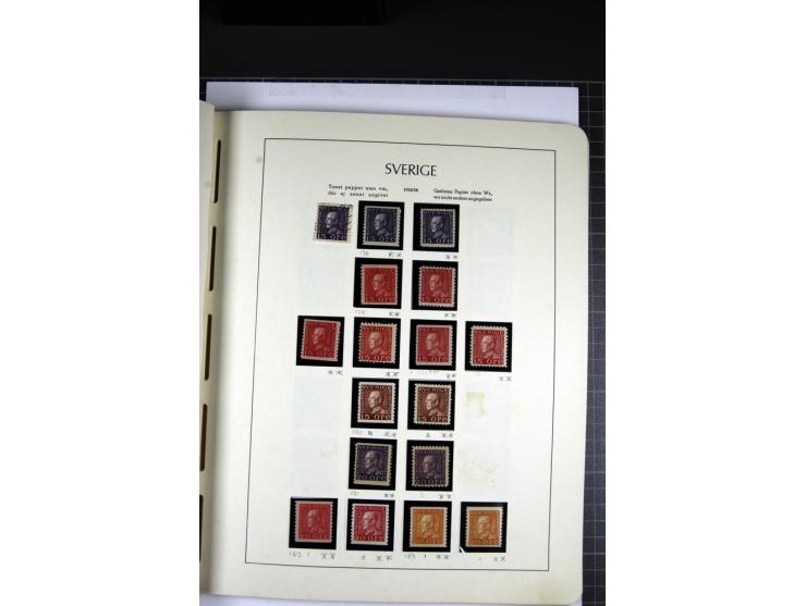 1855/1945, ungebrauchte und postfrische Sammlung, sehr gut besetzt und etwas spezialisiert mit Farben, Typen, Heftchenpaaren,