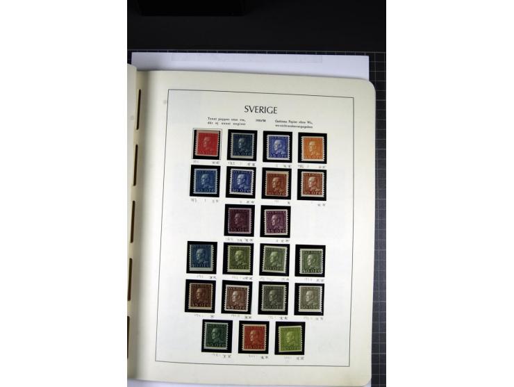 1855/1945, ungebrauchte und postfrische Sammlung, sehr gut besetzt und etwas spezialisiert mit Farben, Typen, Heftchenpaaren,