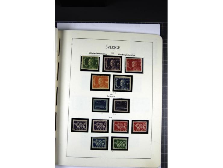 1855/1945, ungebrauchte und postfrische Sammlung, sehr gut besetzt und etwas spezialisiert mit Farben, Typen, Heftchenpaaren,