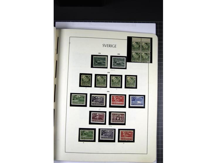 1855/1945, ungebrauchte und postfrische Sammlung, sehr gut besetzt und etwas spezialisiert mit Farben, Typen, Heftchenpaaren,
