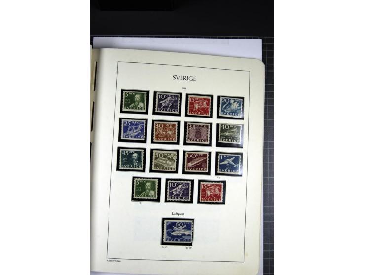 1855/1945, ungebrauchte und postfrische Sammlung, sehr gut besetzt und etwas spezialisiert mit Farben, Typen, Heftchenpaaren,