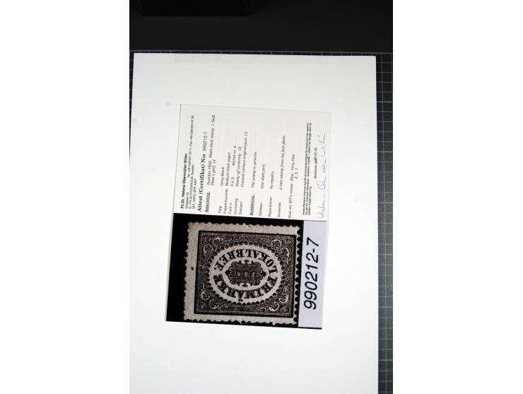 1855/1945, ungebrauchte und postfrische Sammlung, sehr gut besetzt und etwas spezialisiert mit Farben, Typen, Heftchenpaaren,