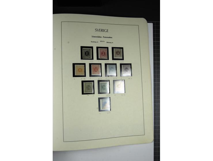 1855/1945, ungebrauchte und postfrische Sammlung, sehr gut besetzt und etwas spezialisiert mit Farben, Typen, Heftchenpaaren,