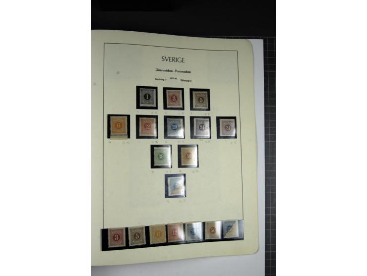 1855/1945, ungebrauchte und postfrische Sammlung, sehr gut besetzt und etwas spezialisiert mit Farben, Typen, Heftchenpaaren,