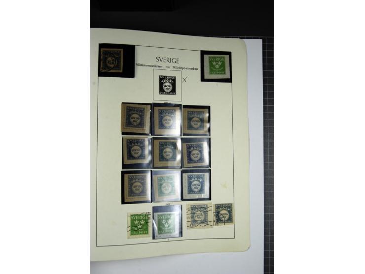 1855/1945, ungebrauchte und postfrische Sammlung, sehr gut besetzt und etwas spezialisiert mit Farben, Typen, Heftchenpaaren,