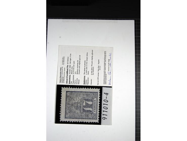 1855/1945, ungebrauchte und postfrische Sammlung, sehr gut besetzt und etwas spezialisiert mit Farben, Typen, Heftchenpaaren,