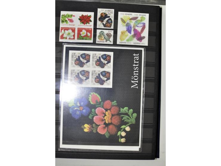 1980/2012, postfrische Sammlung mit Markenheftchen, Kleinbogen etc.