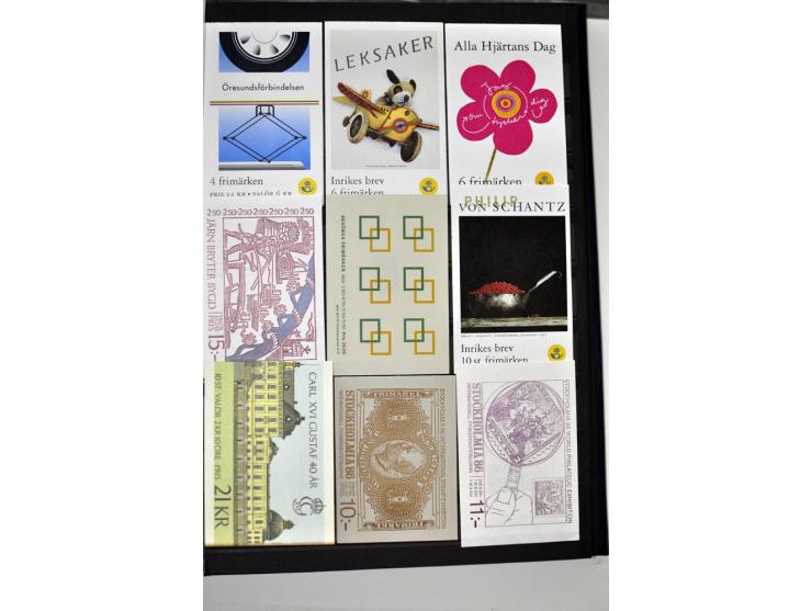 1980/2012, postfrische Sammlung mit Markenheftchen, Kleinbogen etc.