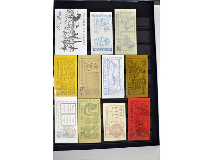 1980/2012, postfrische Sammlung mit Markenheftchen, Kleinbogen etc.
