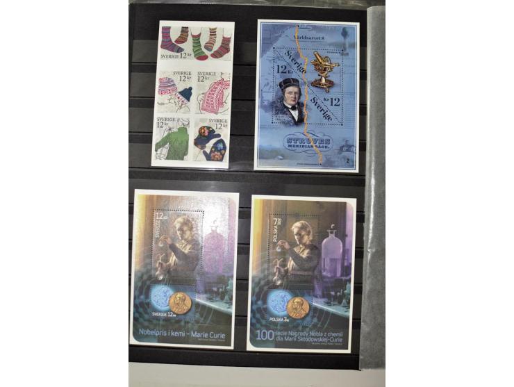 1980/2012, postfrische Sammlung mit Markenheftchen, Kleinbogen etc.