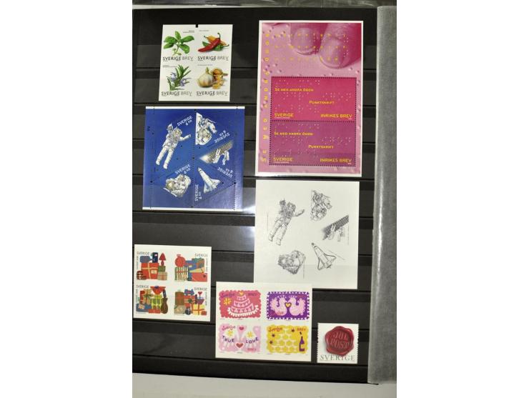 1980/2012, postfrische Sammlung mit Markenheftchen, Kleinbogen etc.